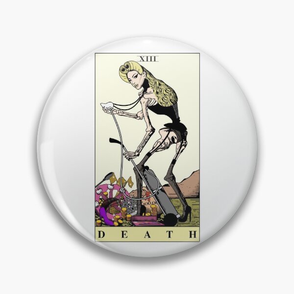 Item preview, Violet - Death (A RuPaul's Drag Race tarot) designed and sold by enjoymycake.
