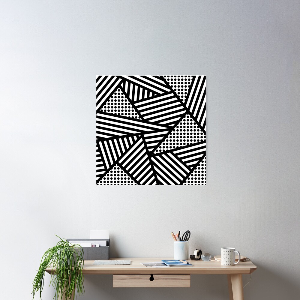 Memphis Style Geometric 230