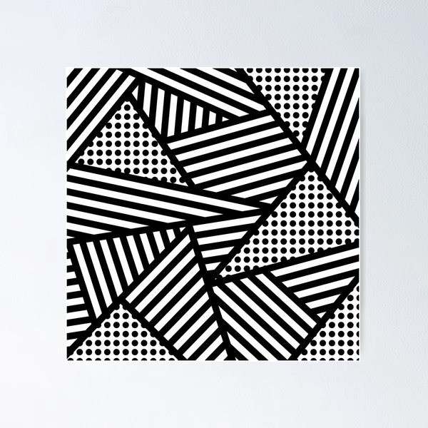 Memphis Style Geometric 230