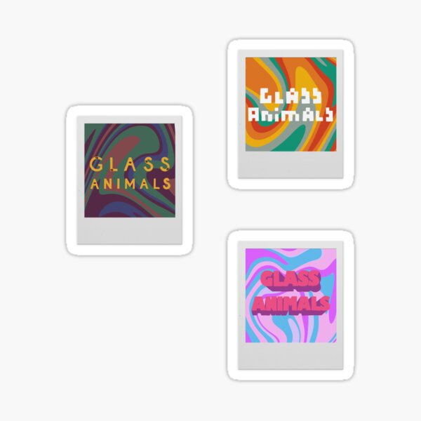 Glass Animals album polaroids Sticker