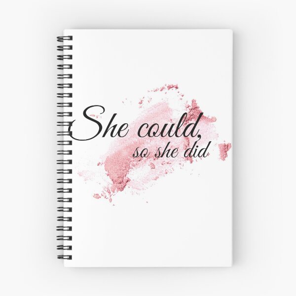 Item preview, She could so she did Pink aesthetic  designed and sold by Girlbossvibes.
