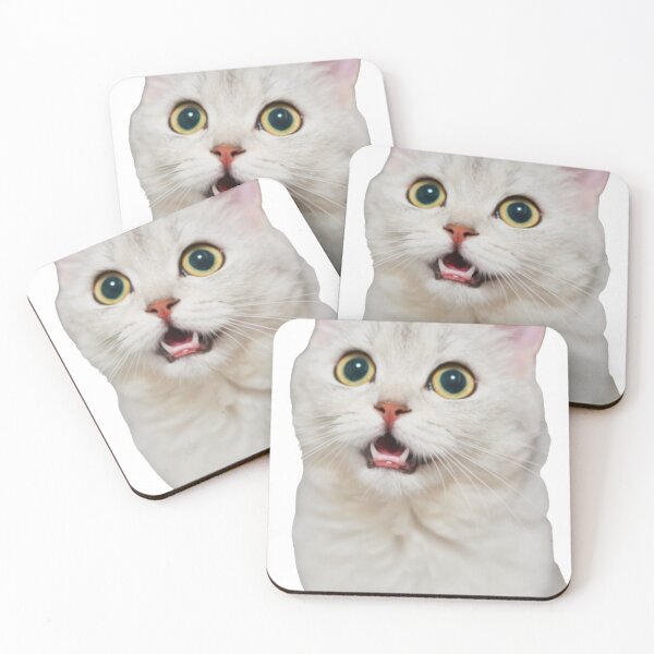Item preview, Cute white cat designed and sold by BestDesign87.