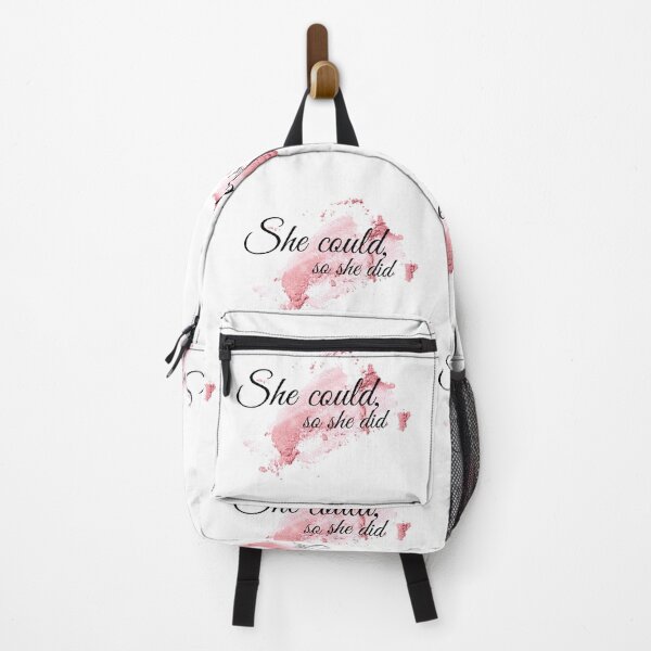 Item preview, She could so she did Pink aesthetic designed and sold by Girlbossvibes.