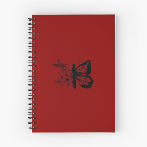 Item preview,  Beautiful Maroon Butterfly x Flowers Drawing designed and sold by victoriousthing.