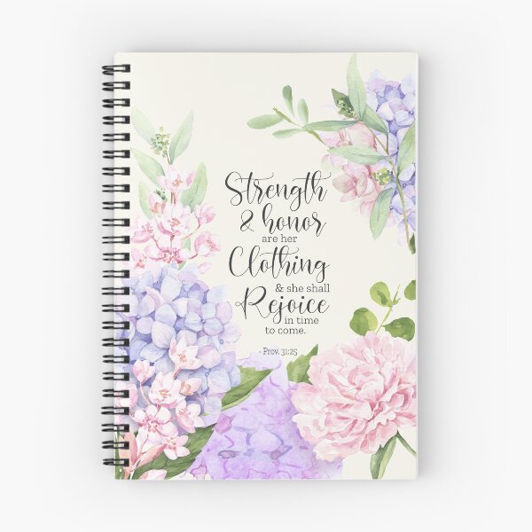Item preview, Proverbs 31:25 KJV - Strength and Honour Are Her Clothing designed and sold by amazingjoy.
