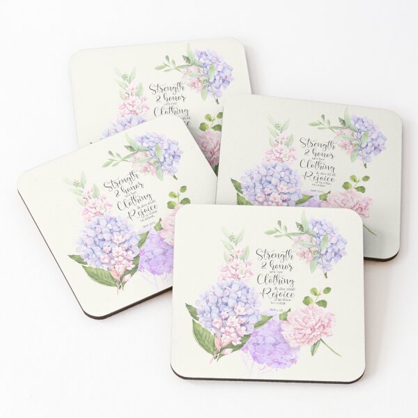 Item preview, Proverbs 31:25 KJV - Strength and Honour Are Her Clothing designed and sold by amazingjoy.