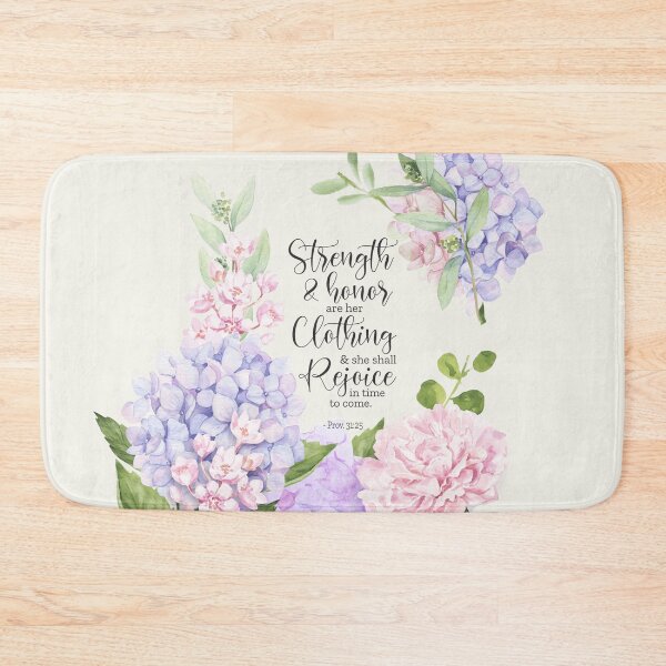 Item preview, Proverbs 31:25 KJV - Strength and Honour Are Her Clothing designed and sold by amazingjoy.
