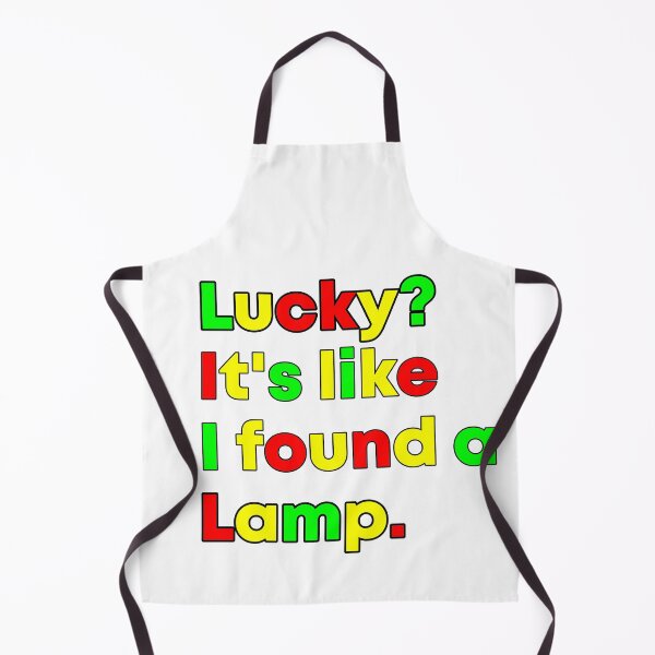 Item preview, Lucky Magic Lamp Genie Slogan Funny designed and sold by Aurorapod.