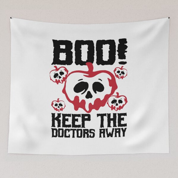 Item preview, Scary Halloween Keep Doctor Away Apple designed and sold by Maria Garcia.
