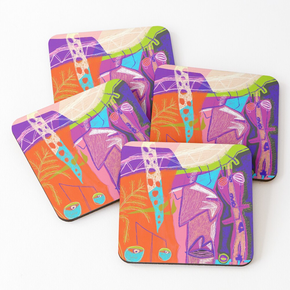Item preview, Coasters (Set of 4) designed and sold by simplestthings.