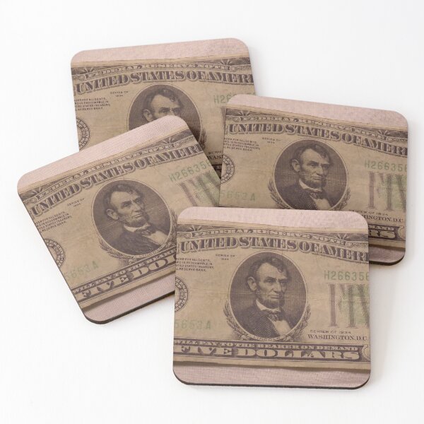 Item preview, Five Dollar Federal Reserve Note Series of 1934 designed and sold by coinsxcrochet.