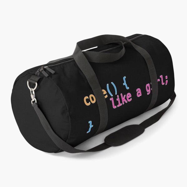 Item preview, Code like a girl real code merch Uniskull designed and sold by Uniskull.