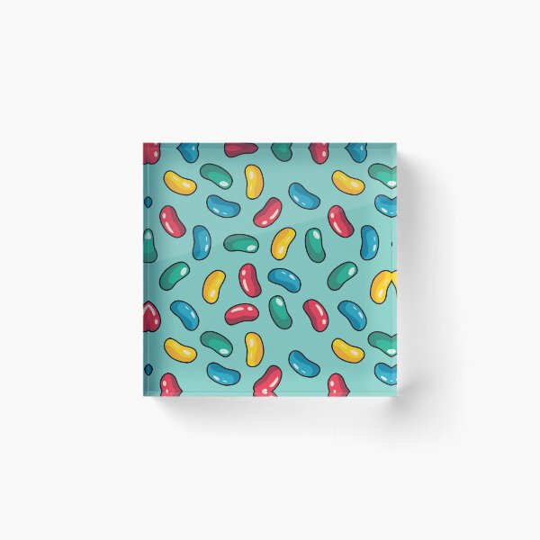 Item preview, Jelly Beans Green Pattern designed and sold by keeleypost.