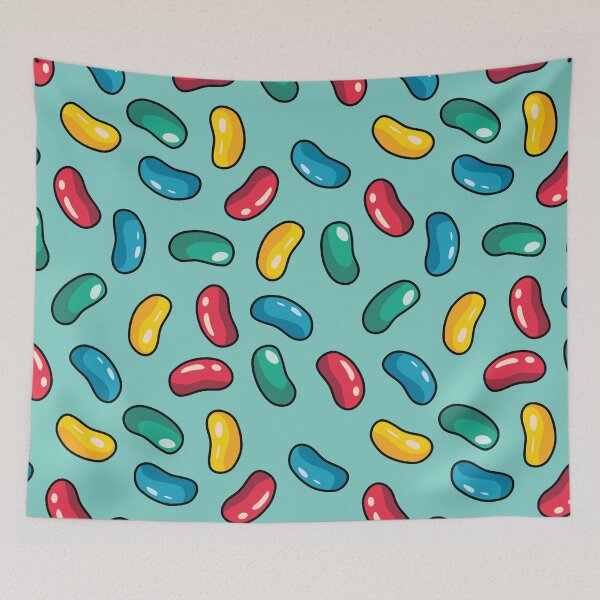 Item preview, Jelly Beans Green Pattern designed and sold by keeleypost.