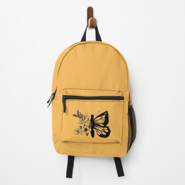 Item preview, Beautiful Baby Orange Butterfly x Flowers Drawing designed and sold by victoriousthing.