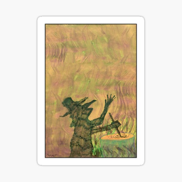 Baldwald Sticker