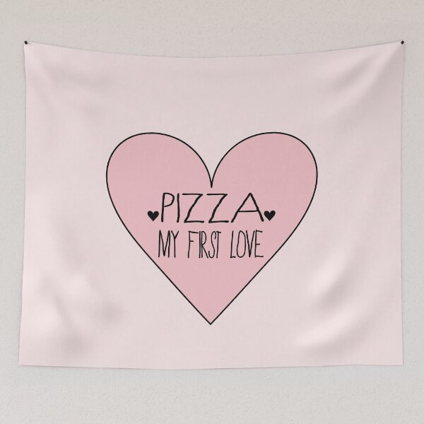 Item preview, Pizza my first love heart| Funny cooking| designed and sold by sheikhadesign1.