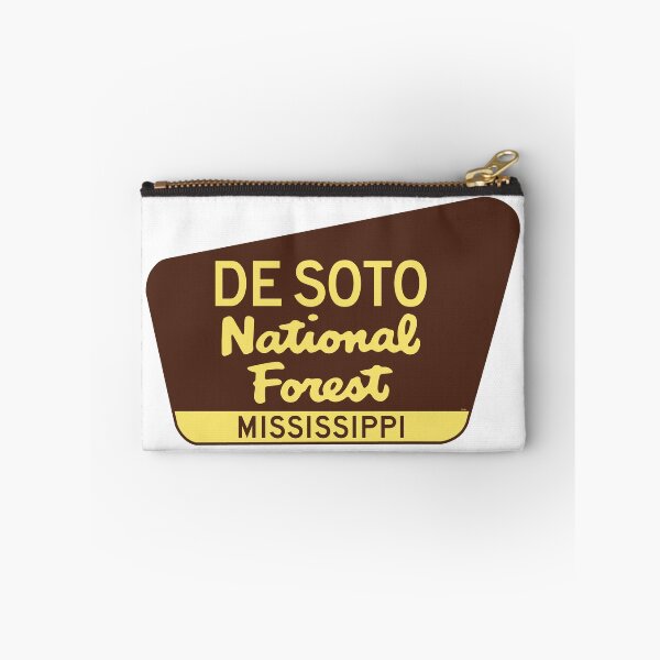 Item preview, De Soto National Forest Mississippi Sign MS designed and sold by DESTINATIONS DECAL.
