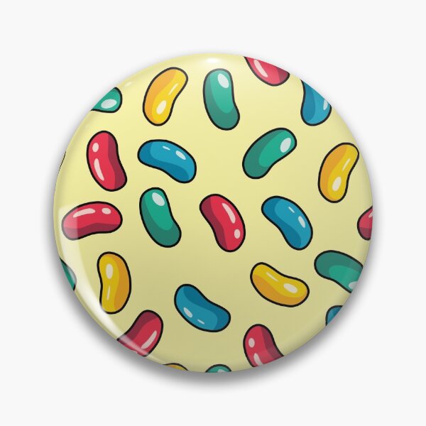 Item preview, Jelly Beans Yellow Pattern designed and sold by keeleypost.