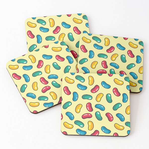 Item preview, Jelly Beans Yellow Pattern designed and sold by keeleypost.