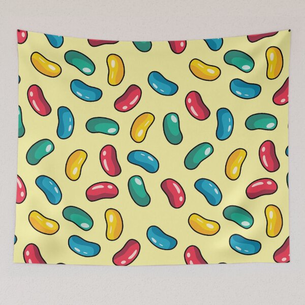 Item preview, Jelly Beans Yellow Pattern designed and sold by keeleypost.