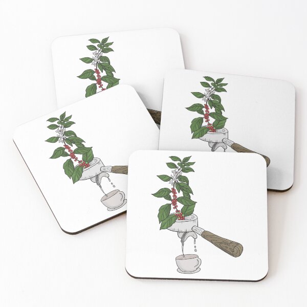 Item preview, Coffee Plant Sieve Carriers Coffee Design designed and sold by Mesyo.