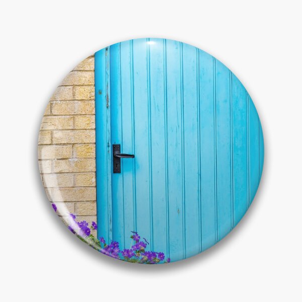 Artikelvorschau, Blue door and flowers entworfen und verkauft von yackers1.