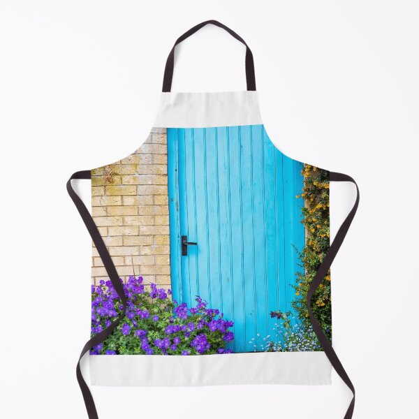 Item preview, Blue door and flowers designed and sold by yackers1.
