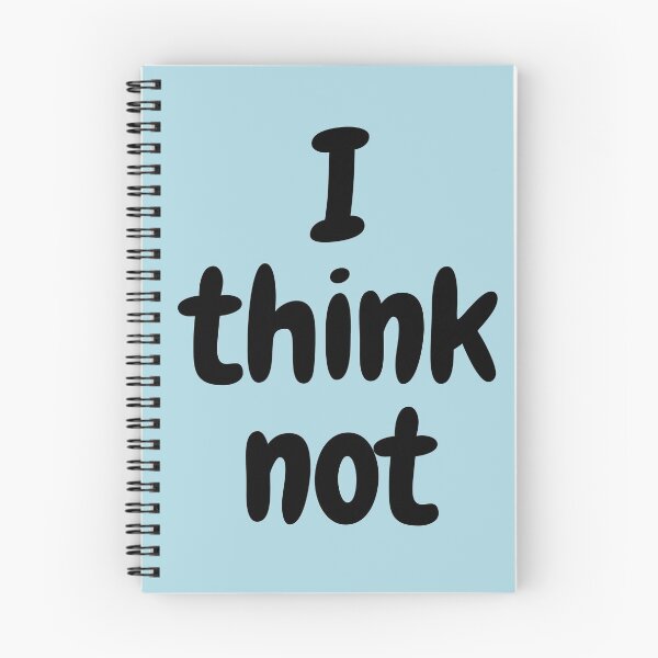 Item preview, I Think Not designed and sold by Twittlefish.