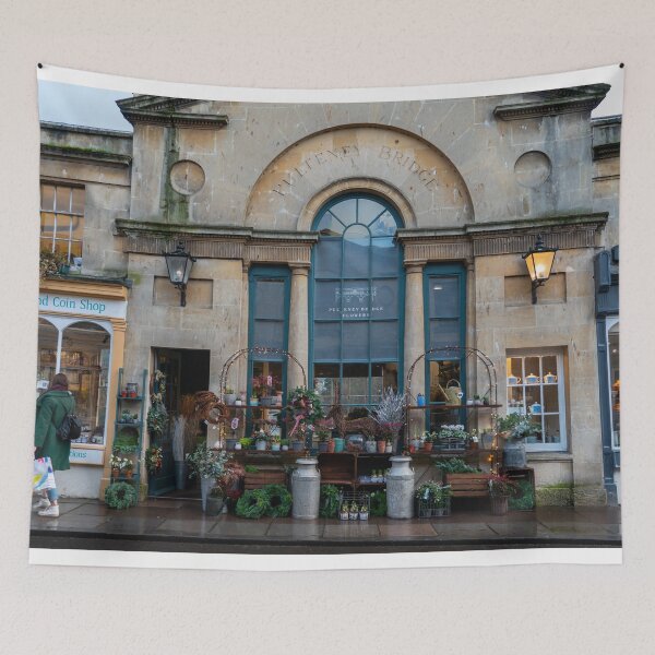 Item preview, Shops on Pulteney Bridge  designed and sold by hawkie.