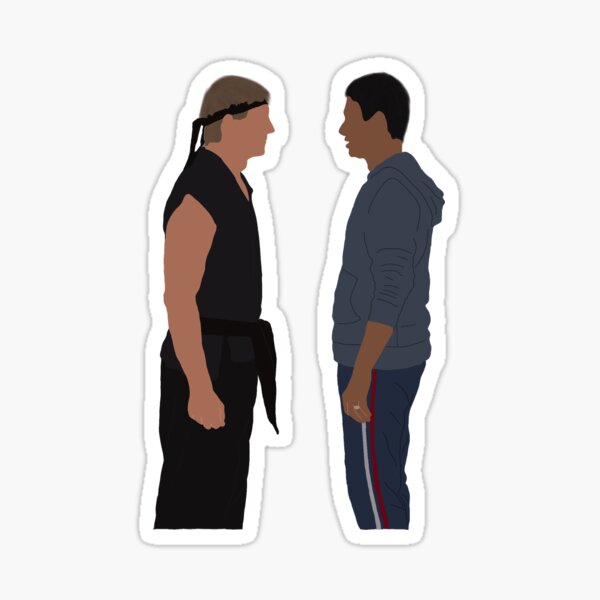 Aperçu de l'œuvre Daniel LaRusso et Johnny Lawrence créée et vendue par Kina2716.