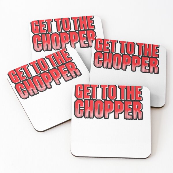 Item preview, GET TO THE CHOPPER STICKER AND SHIRT designed and sold by FeelmyFeels.