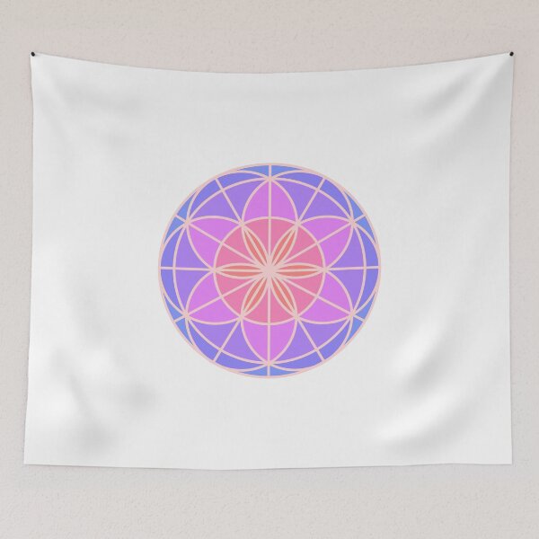 Item preview, Colorful Mandala Pink Purple designed and sold by sophiedziovalas.