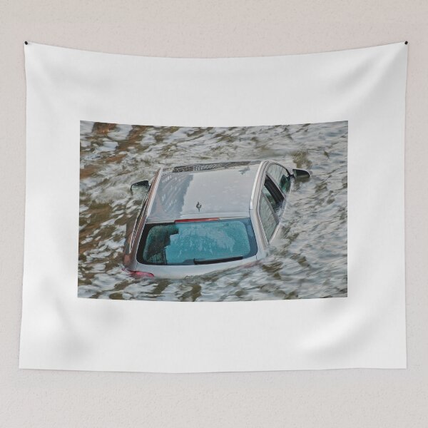 Item preview, Flood on the edge of the port of Hamburg designed and sold by Martin Langer.