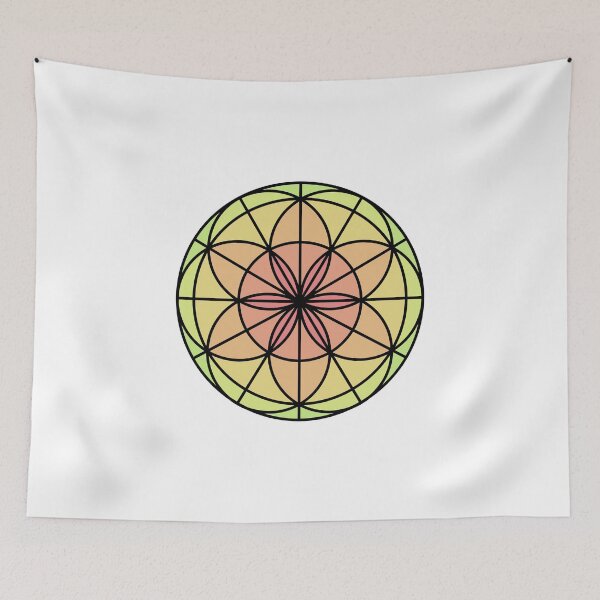Item preview, Colorful Mandala Rainbow designed and sold by sophiedziovalas.