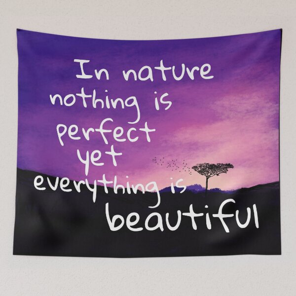 Item preview, Nothing is perfect, everything is beautiful designed and sold by TwistedEarth.