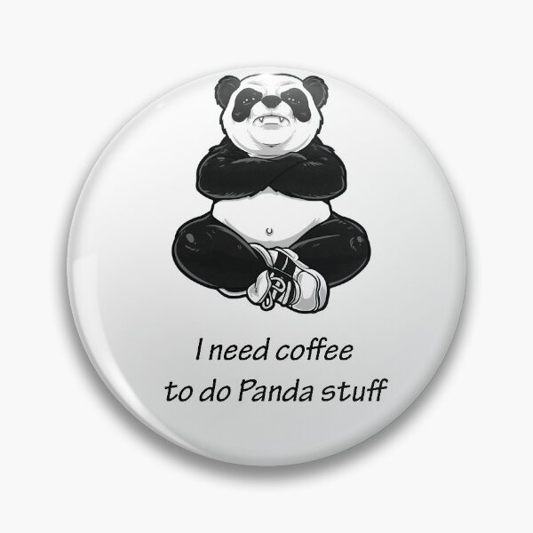 Item preview, coffee panda stuff designed and sold by ayaato.
