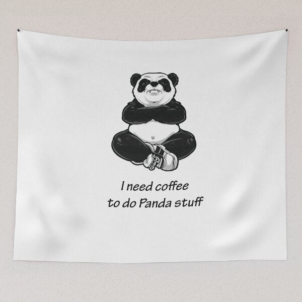 Item preview, coffee panda stuff designed and sold by ayaato.