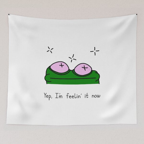 Item preview, Stargazing Frog - Yep, I'm Feeling It Now designed and sold by SeanDontGetFish.