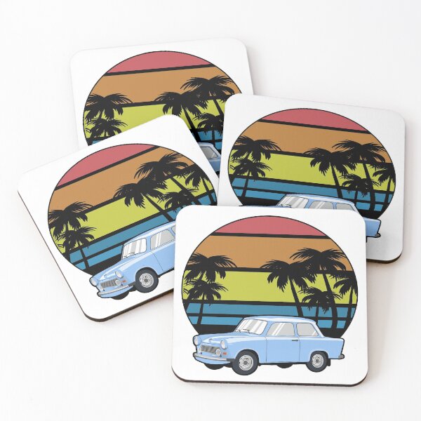 Item preview, Trabi racing cardboard GDR East German cult car retro designed and sold by katastrophicus.