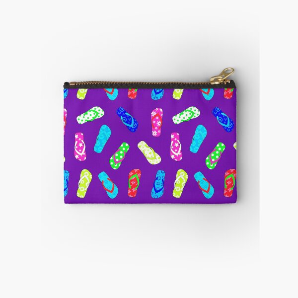 Item preview, Colorful Flip Flops Purple Pattern designed and sold by Julie Erin Designs.
