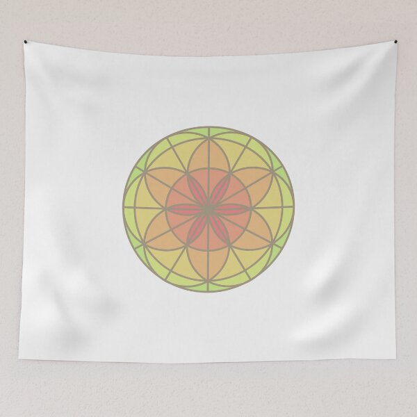Item preview, Colorful Mandala Rainbow 2 designed and sold by sophiedziovalas.