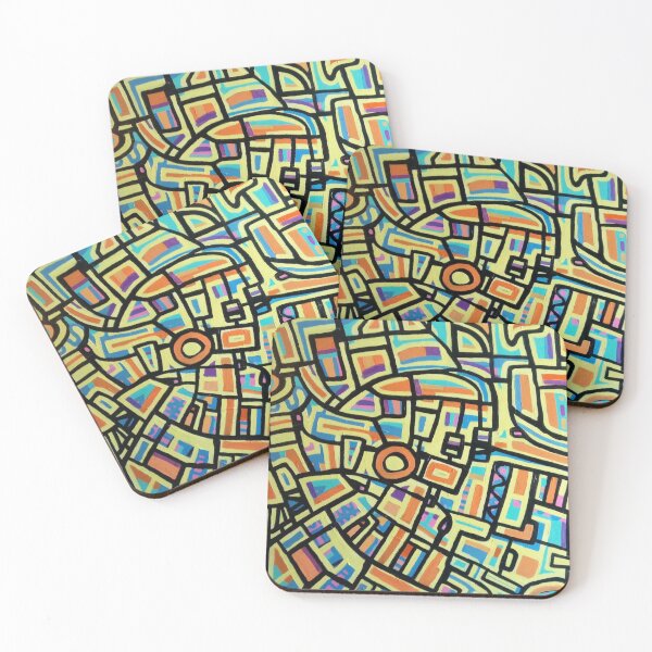 Item preview, MADRID: AN IMAGINARY MAP designed and sold by devereart.