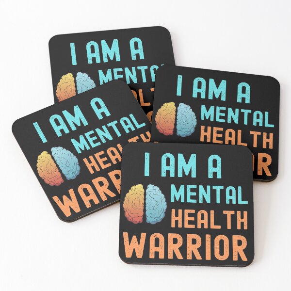 Item preview, I Am A Mental Health Warrior In May We Wear Green Mental Health Awareness designed and sold by Johan Liebert.