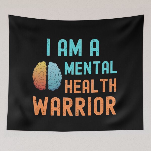 Item preview, I Am A Mental Health Warrior In May We Wear Green Mental Health Awareness designed and sold by Johan Liebert.
