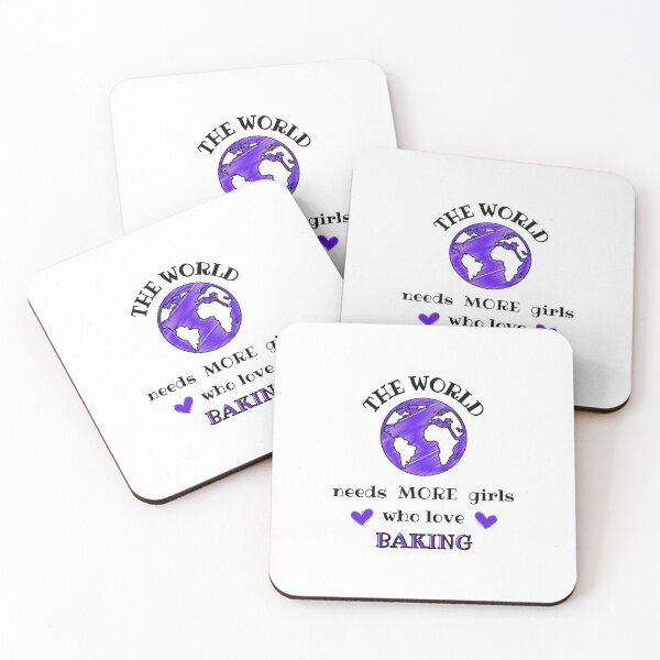 Item preview, The world needs more girls who love baking designed and sold by TheGreenGoat.