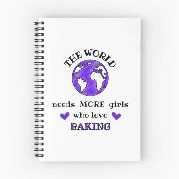Item preview, The world needs more girls who love baking designed and sold by TheGreenGoat.