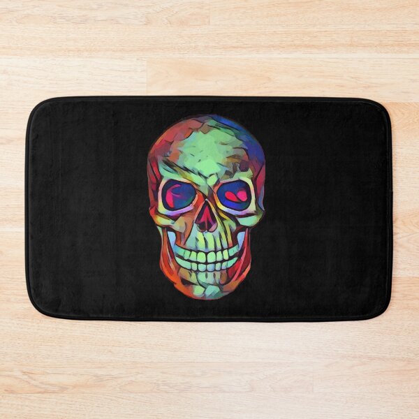 Item preview, Colorful Patches Punk Skull- Mad Skull designed and sold by Avani01.