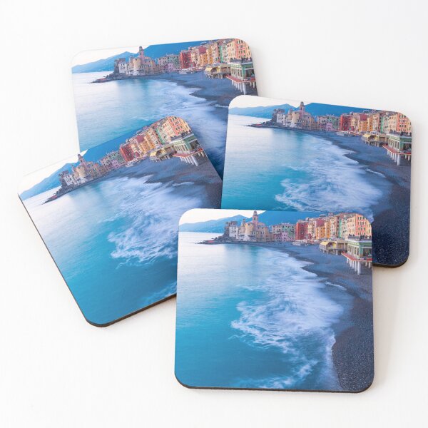 Item preview, Beach in Camogli designed and sold by pietrofoto.