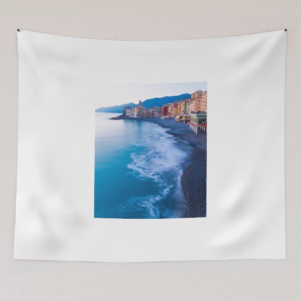 Item preview, Beach in Camogli designed and sold by pietrofoto.